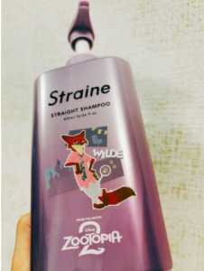 ストレインのシャンプーはニックの絵柄